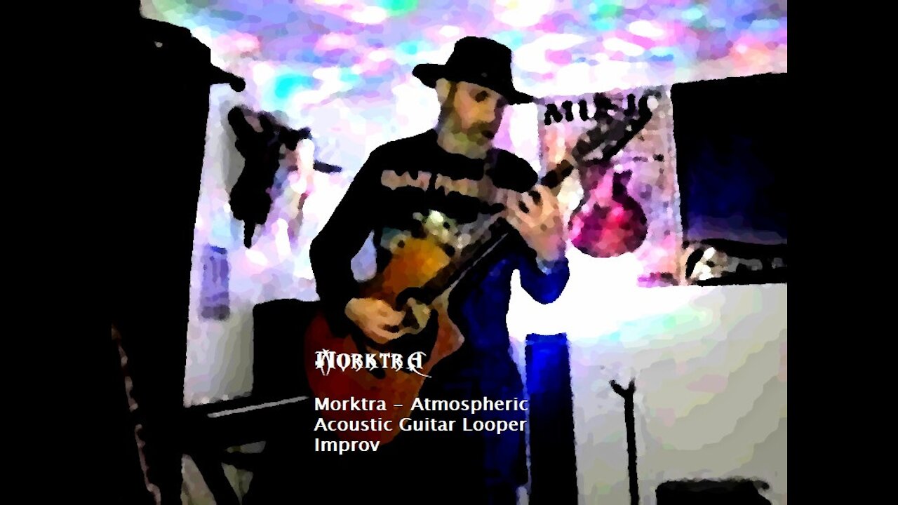 Morktra - Atmospheric Acoustic Guitar Looper Improv from February 8, 2021