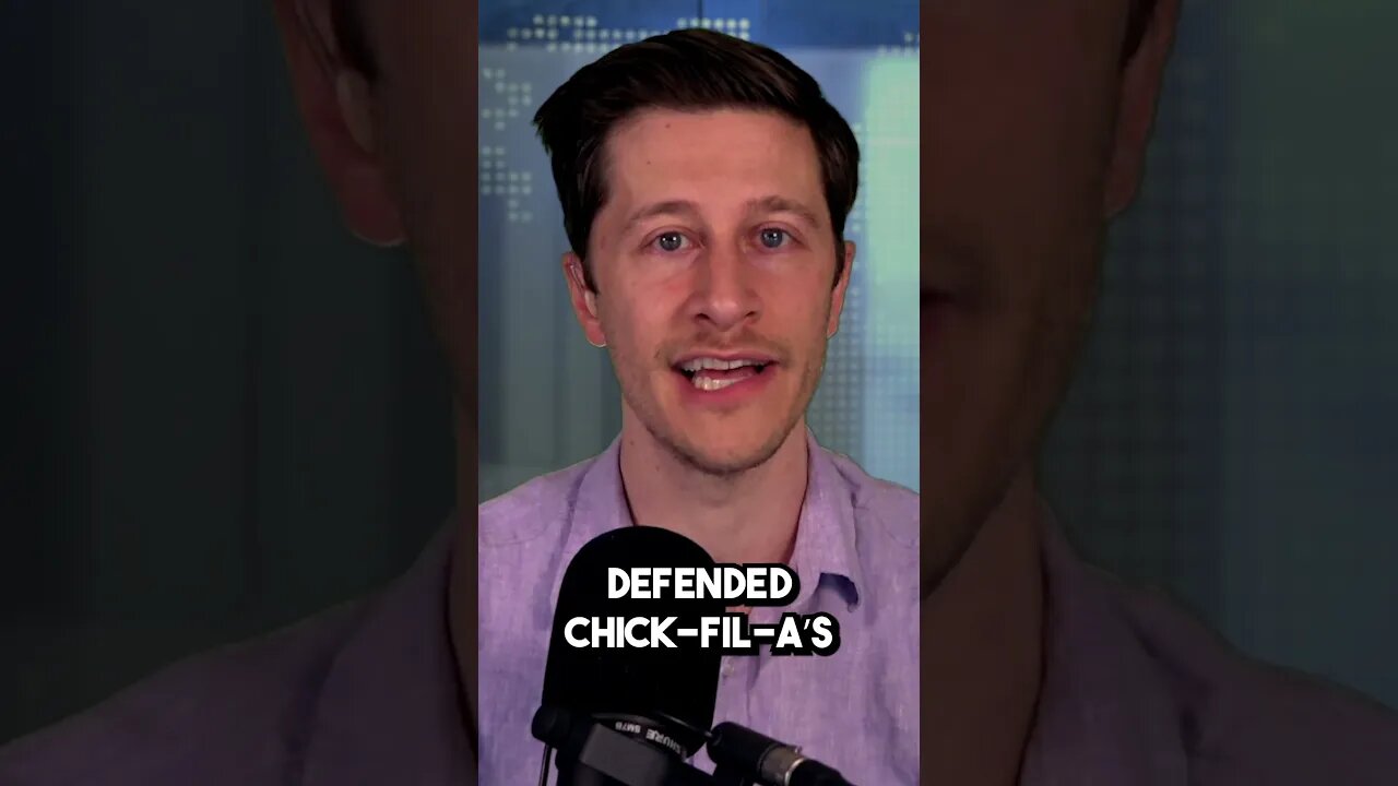 UH-OH: Now it's RIGHT WINGERS boycotting Chick-Fil-A #shorts
