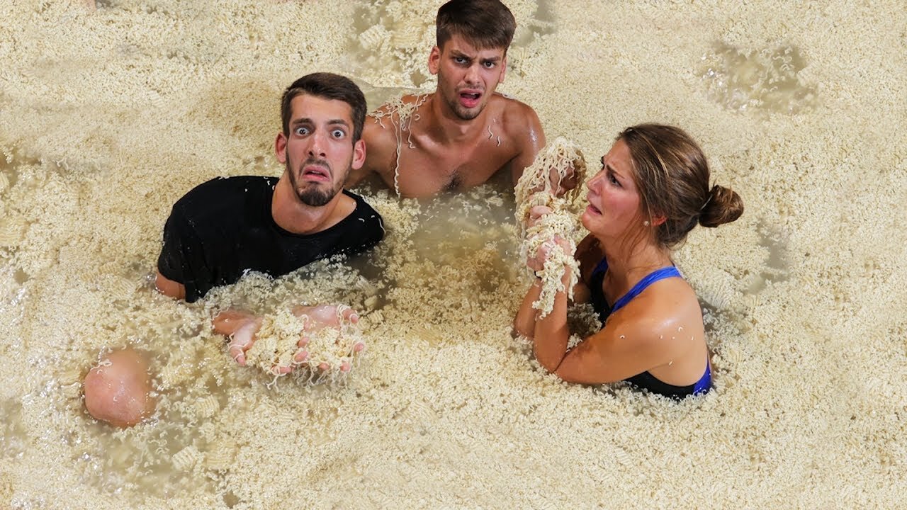 Last To Leave Ramen Noodle Pool Wins $20,000