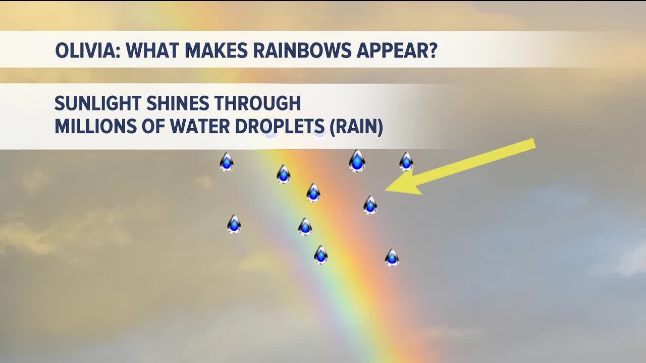 Kevin's Classroom: What makes rainbows appear?