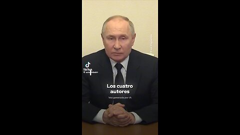 BLADIMIR PUTIN HABLA AERCA DE LOS 4 AUTORES DE LA MASACRE EN RUSIA