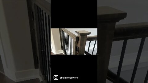 Custom gate installation - build video coming soon! #woodworking #woodworkingcommunity
