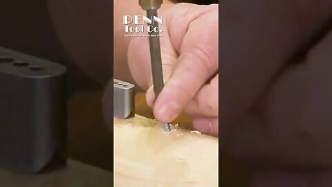 Install wood screws straight every time using this!