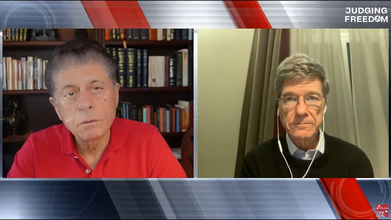 Judge Napolitano & Prof. Jeffrey Sachs: How to save Israel and Palestine