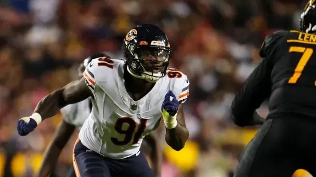 Yannick Ngakoue brings PRESSURE #nfl #chicagobears #ngakoue