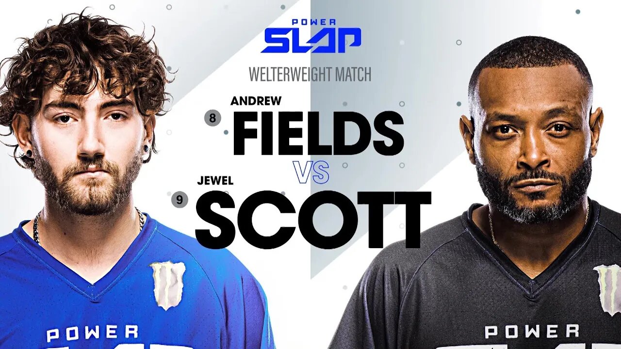 Andrew Fields vs Jewell Scott | Power Slap 4, August 9 on Rumble