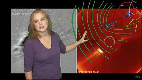 A Pair of Christmas Storms Heads for Earth | Informal Solar Storm Forecast 12.23.2021