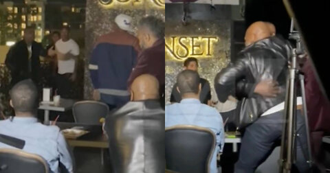 Mike Tyson Defuses Potential Shooting with a Hug