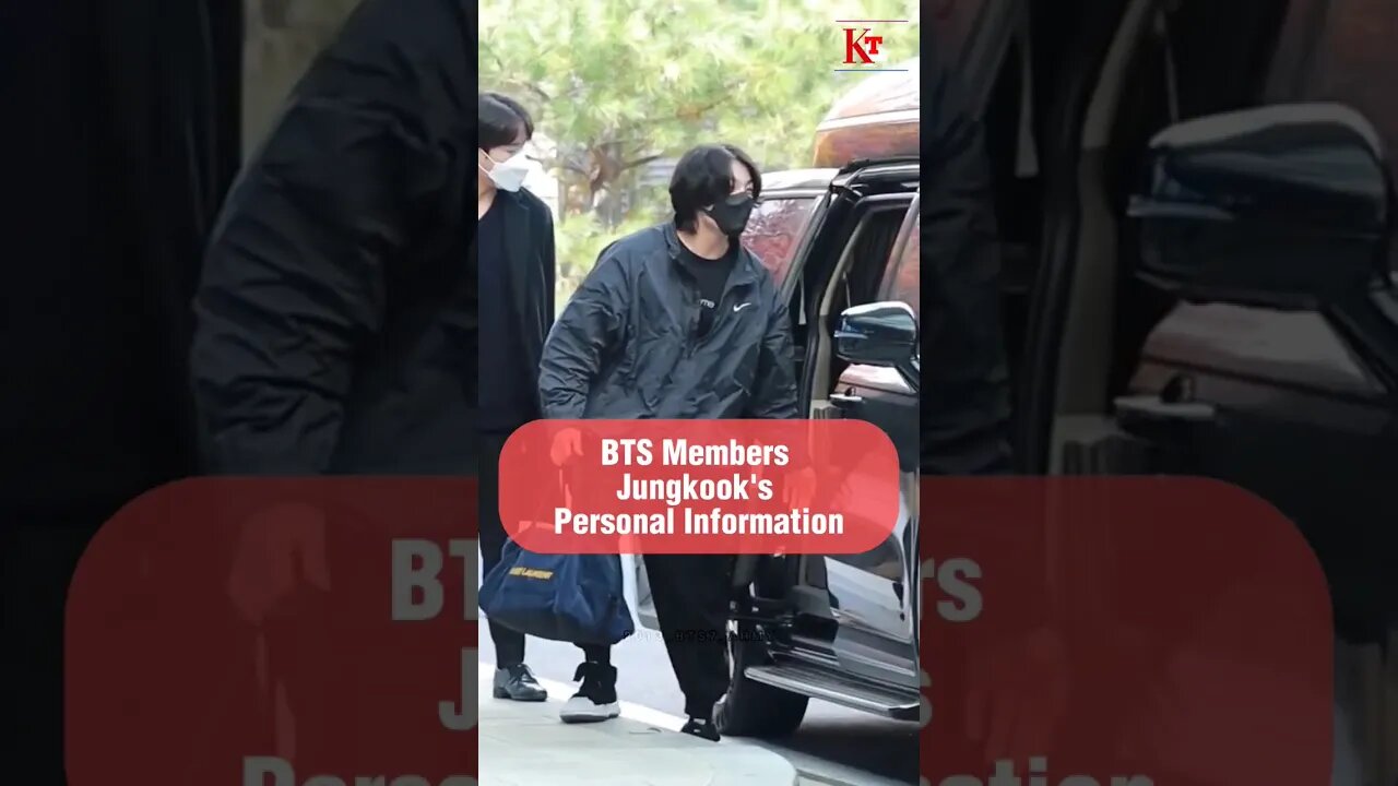 BTS Members Jungkook's Personal Information #jk #bts #blackpink