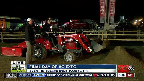 Final day of the World Ag Expo: AGCO