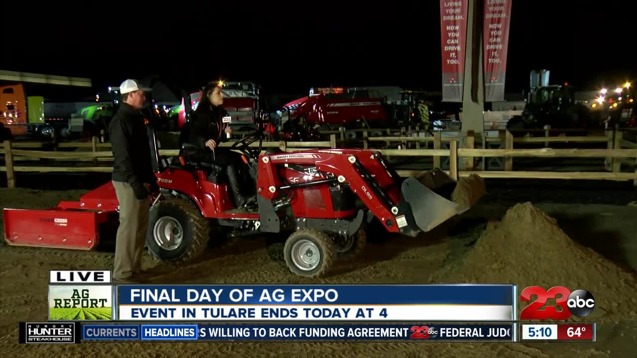 Final day of the World Ag Expo: AGCO