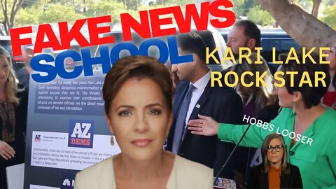 BOOM! KARI LAKE PRESS RELEASE FAKE NEWS