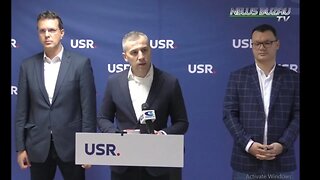 NEWS BUZAU Conferinta de presa - USR Buzau - 09 01 2023