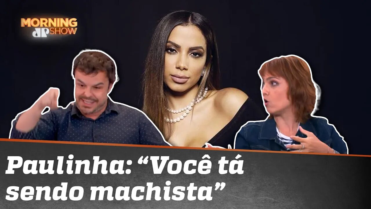 TRETA! Adrilles diz que Anitta pensa com a nádega e Paulinha REBATE