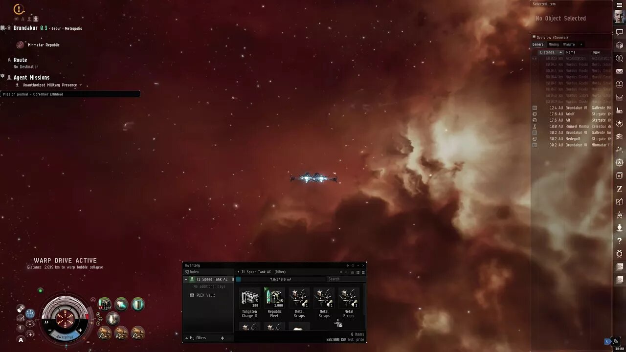 EVE Online Unauthorized Military Presence - Level 1 Mission