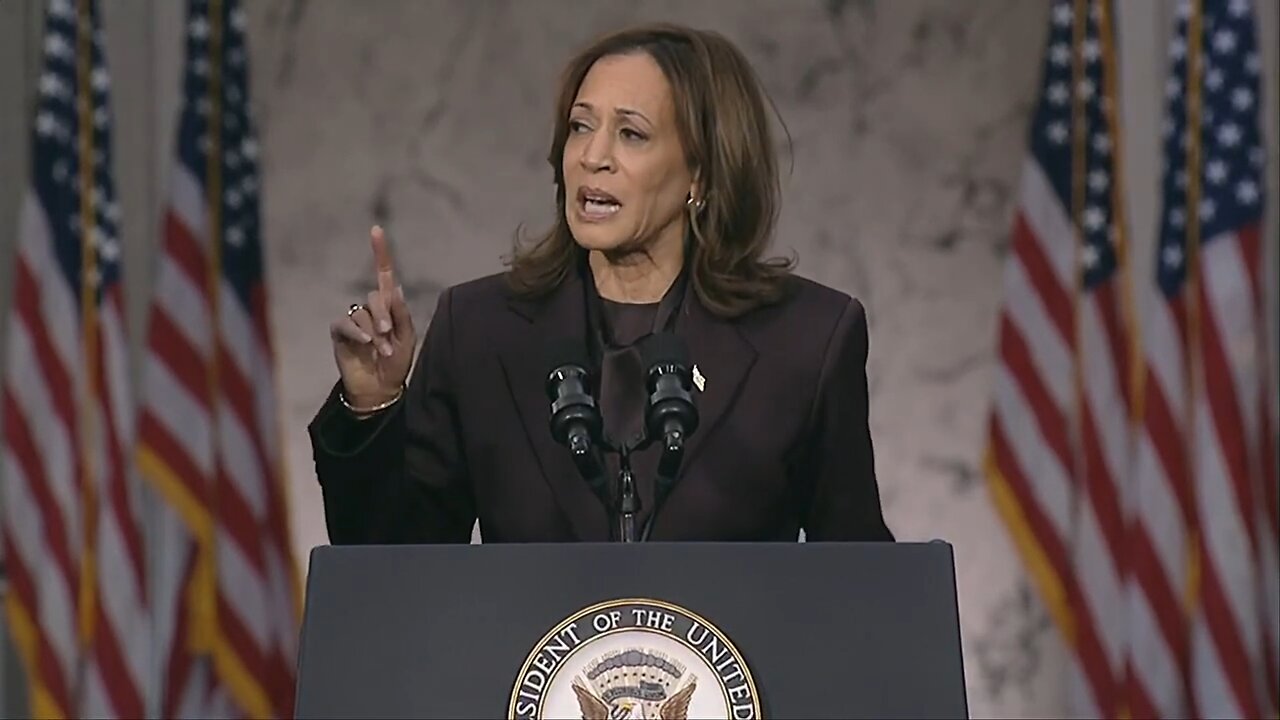 Kamala Harris Concession Speech After Losing the 2024 Presidential Election