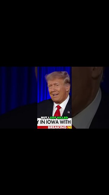 Trump reacts to Biden's fall: 'It's sad' #shorts