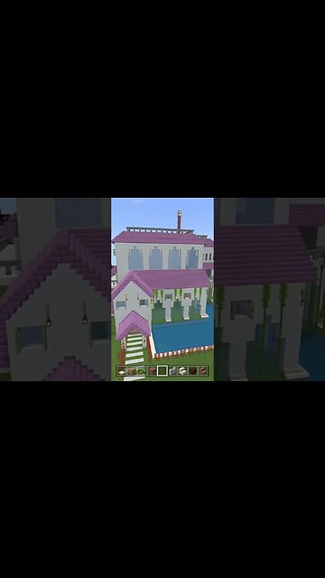 MINECRAFT: MANSÃO ESTILO MEDITERRÂNEO #shorts