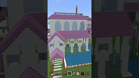 MINECRAFT: MANSÃO ESTILO MEDITERRÂNEO #shorts