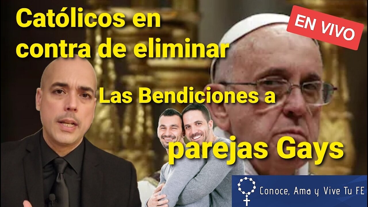 ¡Increíble! 😱 Católicos en contra de prohibir las bendiciones a parejas del mismo sexo 🤔 Luis Román