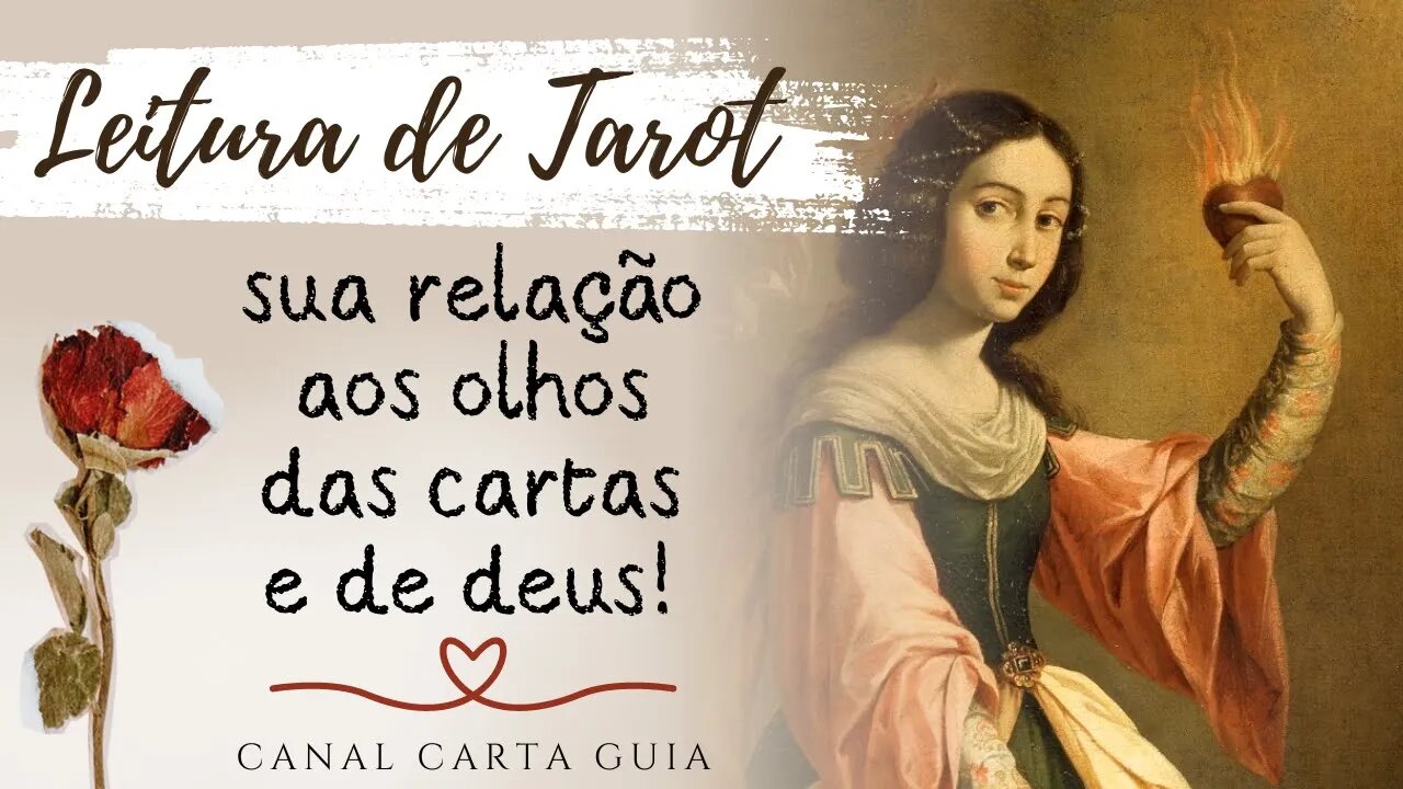 ❤️🔥 SEU RELACIONAMENTO NOS OLHOS DAS CARTAS E DE DEUS | LEITURA DE TAROT 🌟