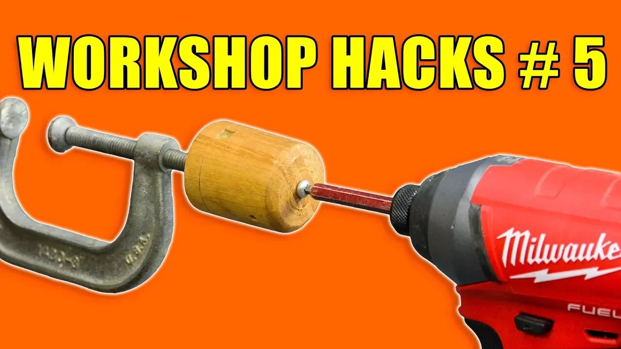 Quick Workshop Hacks Part 5: Woodworking Tips and Tricks