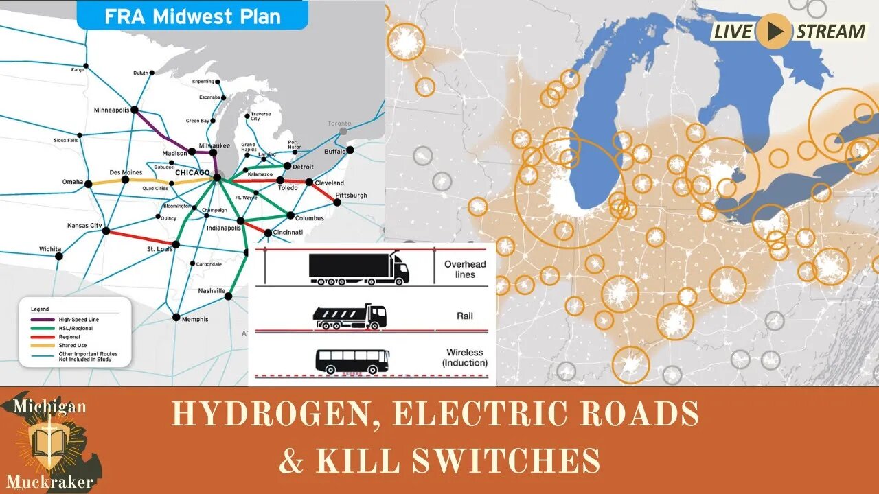 Michigan Megasite Update, High Speed Rail and Electric Roads 29 AUG 2023