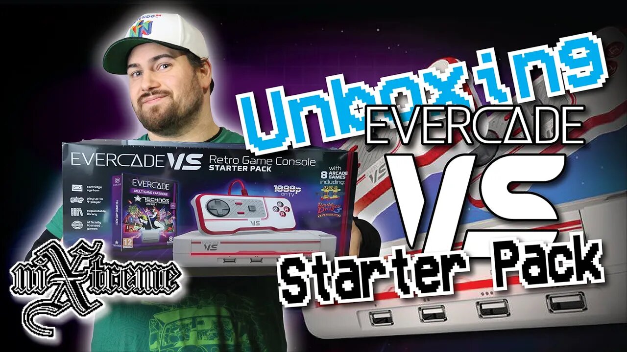 New Retro Console! Unboxing the Evercade VS Starter Pack