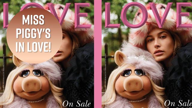 Miss Piggy joins Kendall Jenner for high fashion shoot