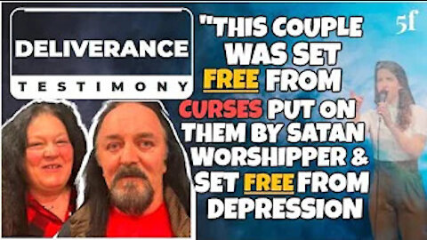 THIS COUPLE WAS SET FREE FROM CURSES PUT ON THEM BY SATAN WORSHIPPER & SET FREE OF DEPRESSION