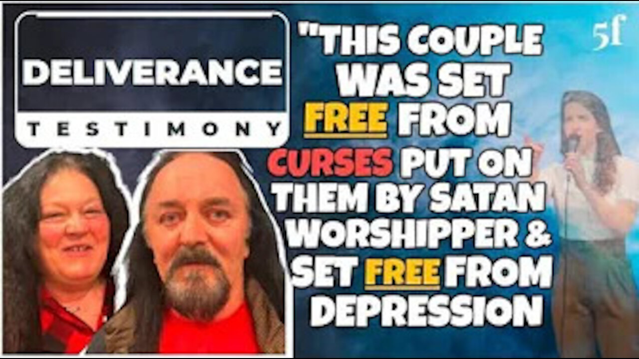 THIS COUPLE WAS SET FREE FROM CURSES PUT ON THEM BY SATAN WORSHIPPER & SET FREE OF DEPRESSION