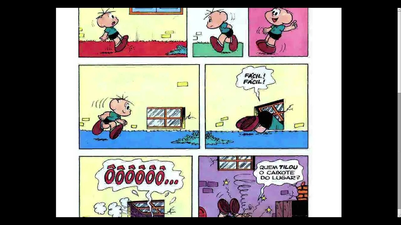 Cebolinha E Cascão Em Vamos Jogar Bolinha? [Pause o Vídeo Caso Não Consiga Ler]