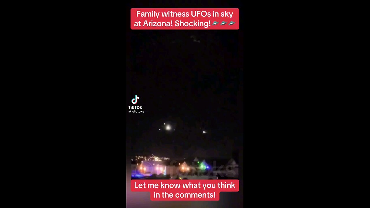 Family witness #UFO