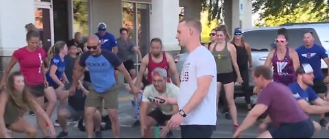 Crossfit gym fighting to exercise in Las Vegas