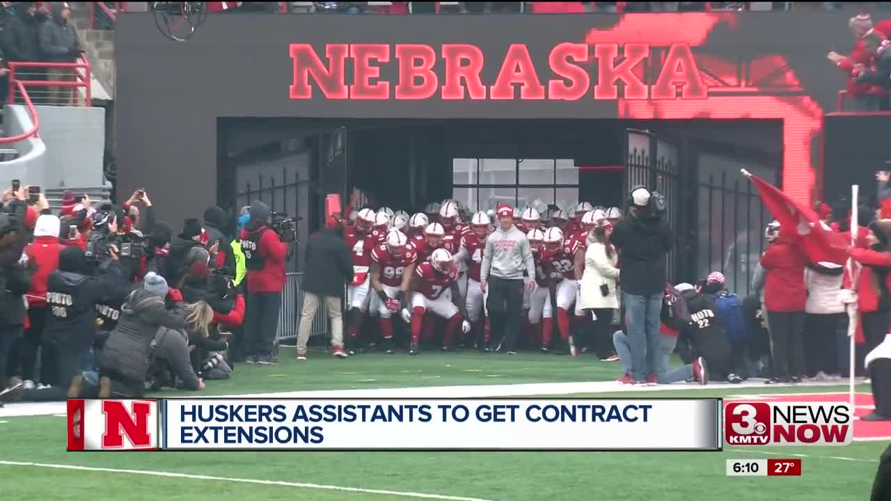 Huskers assistant coaches to receive contract extensions