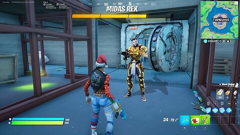 NEW MYTHIC *BOSS* MIDAS REX in Fortnite Update