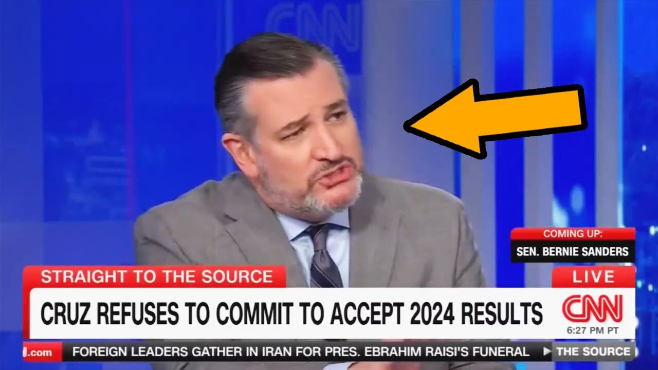 Ted Cruz EXPLODES when asked "will you accept election results?" (He won't)