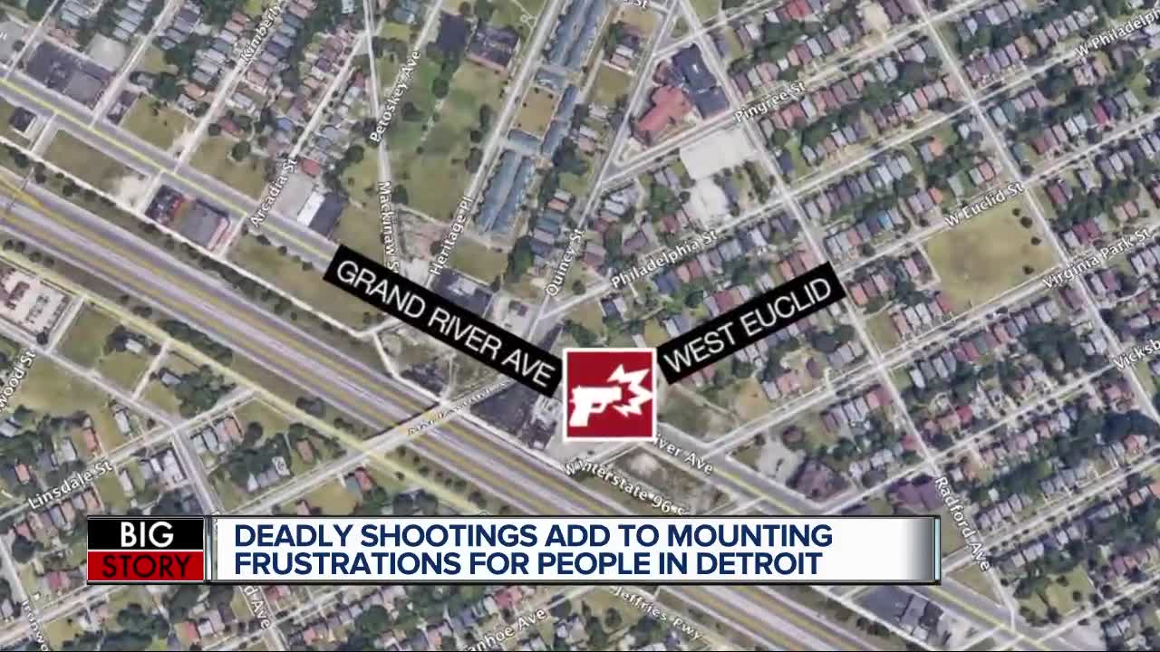 1 killed, 2 wounded in drive-by shooting on Detroit's east side
