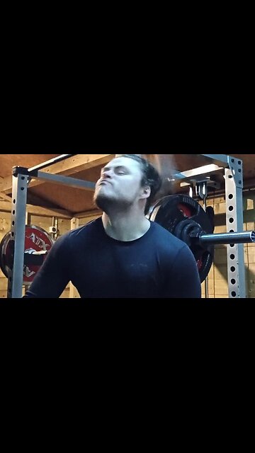 2x6 127.5 Kgs High-Bar Squat Back-offs. Last Set