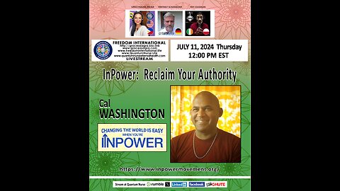 Cal Washington - "InPower: Reclaim Your Authority"