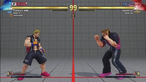 Fujimura(Luke) vs Daigo Umehara(Guile) - Street Fighter V