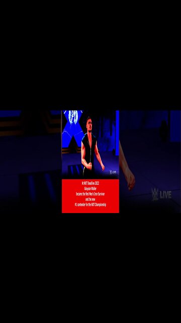 NXT Deadline 2022 The First Men's Iron Survivor was Crowned