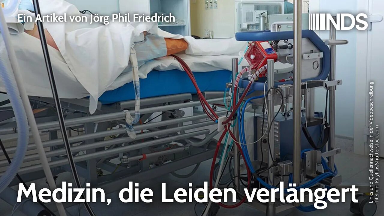 Medizin, die Leiden verlängert | Jörg Phil Friedrich | NDS-Podcast