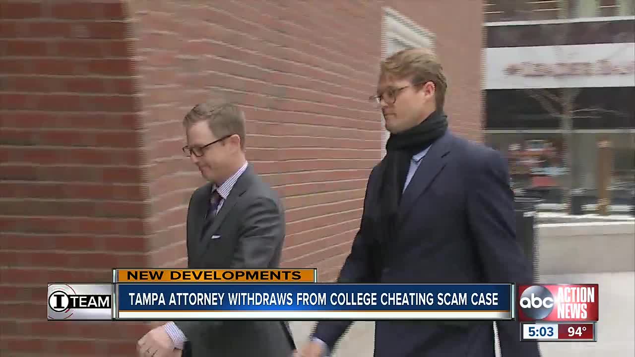 Florida man in college admission scam changes attorneys, accused of not paying legal fees