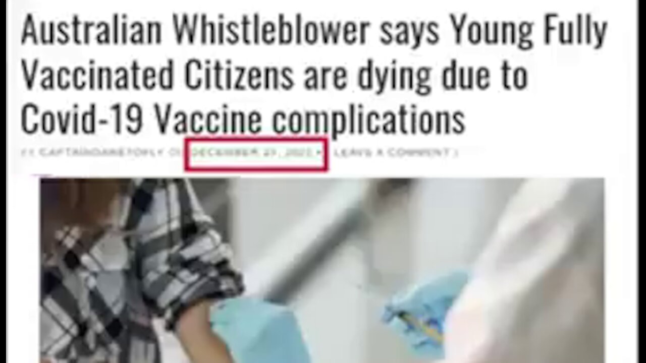 GRAPHIC WARNING Vaccinated Young Previously Healthy Athletes Dying Daily - Too Many To Hide