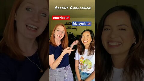 Malaysia vs USA Accent Challenge #shorts