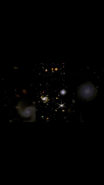 "North Ecliptic Pole Time Domain Field" Webb Space Telescope Crop 5 #science #galaxy #nasa
