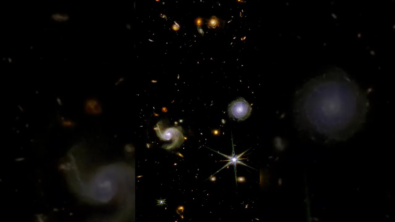 "North Ecliptic Pole Time Domain Field" Webb Space Telescope Crop 5 #science #galaxy #nasa