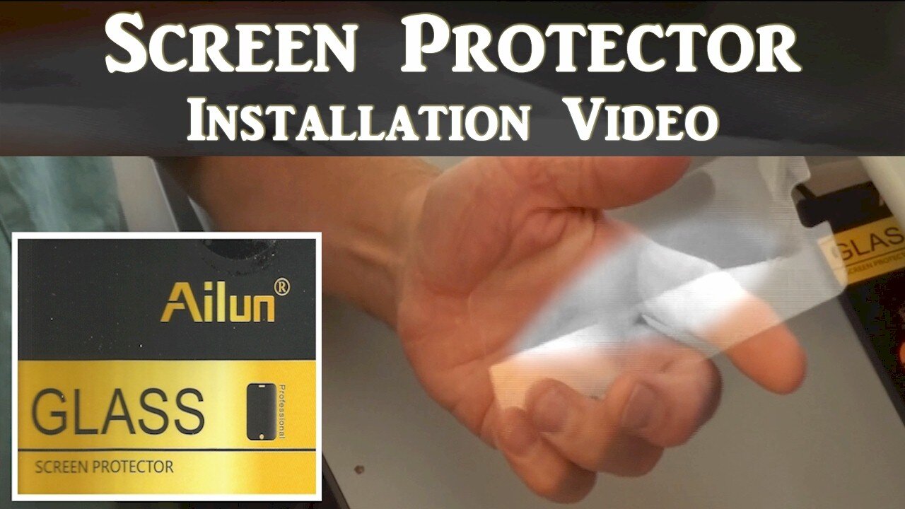 Screen Protector Installation | How to install a screen protector