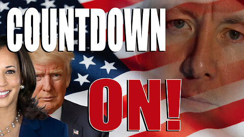 Donald Trump v Kamala Harris - Countdown is ON! Martyn Lucas